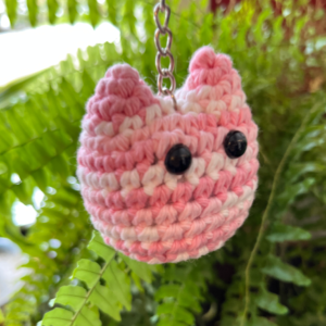 Mystery Crochet Cat Keychain